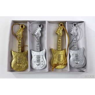 ZÁVĚS KYTARA 7,5cm 4ks*MIX BAREV
