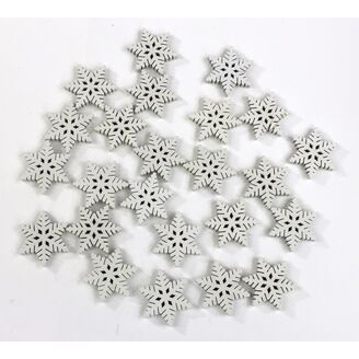 VLOČKA D 3cm 24ks*BÍLÁ