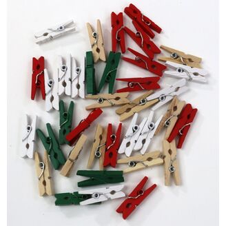 KOLÍČEK 2,5cm 36ks*MIX BAREV