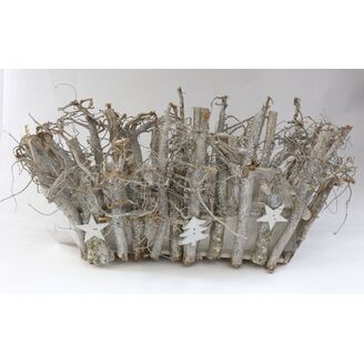 OBAL 27x16x9cm*STŘÍBRNÁ