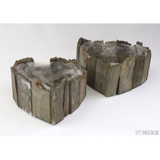 OBAL SRDCE 13x7cm 18x8*PŘÍRODNÍ