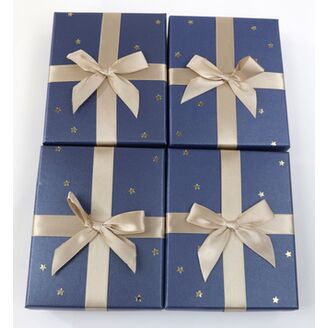 KRABICE 4ks 14x4x11cm*MIX BAREV