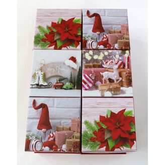 KRABICE 12ks 9x5x9cm*MIX BAREV