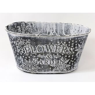 PLECHOVÁ MISKA OVÁL 17x10x9cm*