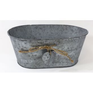 PLECHOVÁ MISKA OVÁL 24x15x10cm*