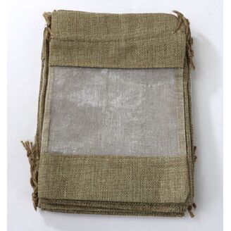 SÁČEK DEKORAČNÍ 16x23cm*PŘÍRODNÍ