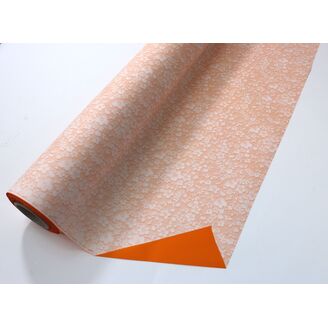 ROLE PLAST FLEUR 70cmx40m*ORANŽOVÁ