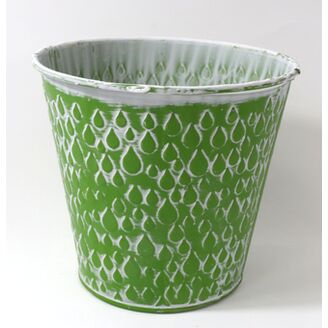 PLECHOVÝ OBAL 13x12cm*ZELENÁ