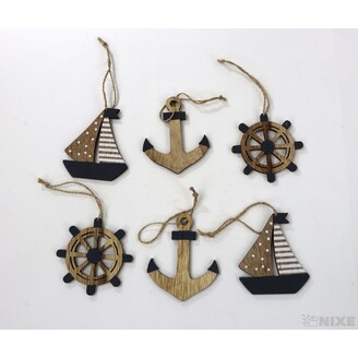 ZÁVĚS MOŘE MIX 8-9cm 6ks*