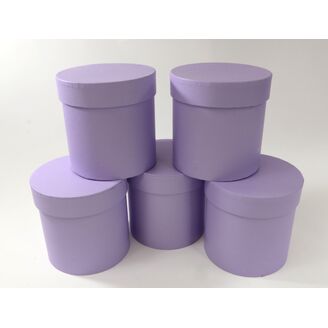 KVĚTINOVÝ BOX 5ks pr. 12x12cm*FIALOVÁ