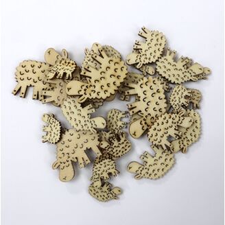 OVEČKY 2-4cm 30ks*PŘÍRODNÍ