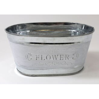 PLECHOVÁ MISKA OVÁL  18x11x9cm*