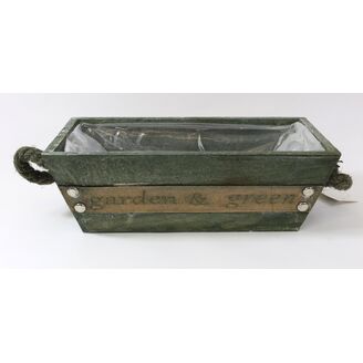 OBAL OBDÉLNÍK 23x11x8cm*ZELENÁ