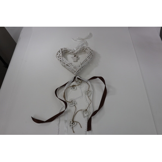 ZÁVĚS SRDCE KONVIČKA 25cm*