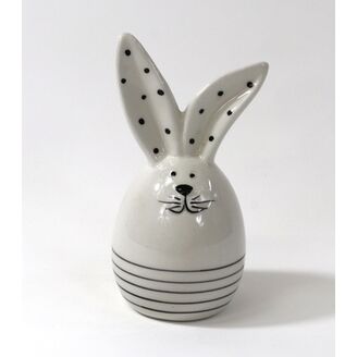 ZAJÍC KERAMIKA 11cm*BÍLÁ