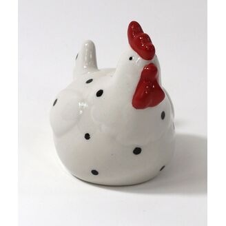 SLEPICE KERAMIKA 8x7cm*BÍLÁ