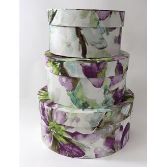 KVĚTINOVÝ BOX pr. 15x8cm 17x9 21x10*MIX BAREV