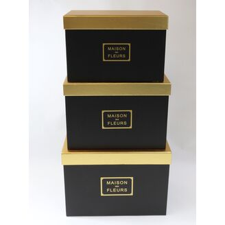 KRABICE 26x18x18cm 24x16x16 22x14x14*MIX BAREV