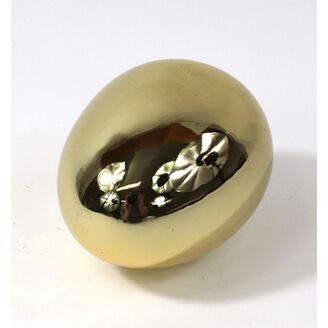 VAJÍČKA KERAMIKA 8x5cm*ZLATÁ