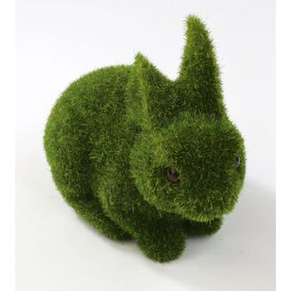 ZAJÍC 16x13cm*ZELENÁ