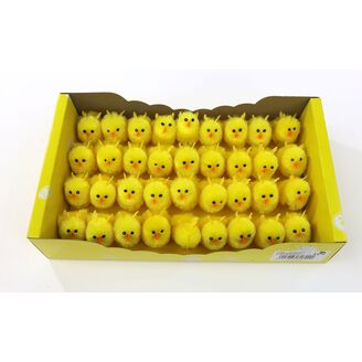 KUŘÁTKA 3cm 36ks*ŽLUTÁ