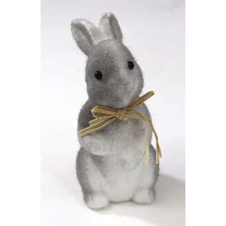 ZAJÍC 13cm*ŠEDÁ