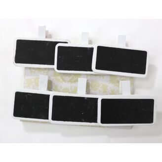 KOLÍČEK TABULE 5x3,5cm 6ks*ČERNÁ