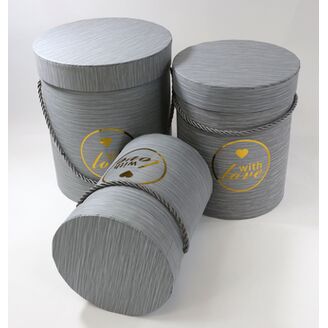 KVĚTINOVÝ BOX 3ks pr. 18x22cm 15x20 13x18*MIX BAREV