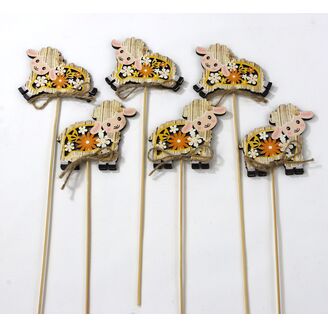 ZÁPICH BERÁNEK 7x27cm 6ks*PŘÍRODNÍ