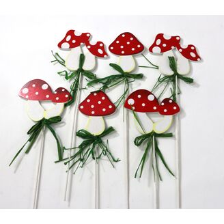 ZÁPICH MUCHOMŮRKA 7x27cm 6ks