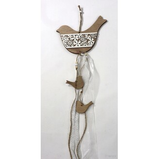 ZÁVĚS D PTÁČEK 16x11cm*MIX BAREV