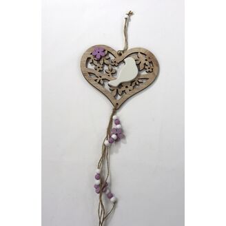 ZÁVĚS SRDCE 13x15cm V+