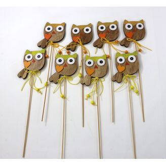 ZÁPICH SOVA 6,5x26cm 8ks V+