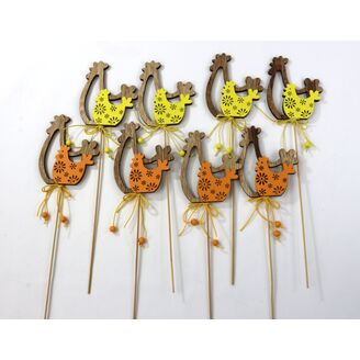 ZÁPICH SLEPICE 8x29cm 8ks*