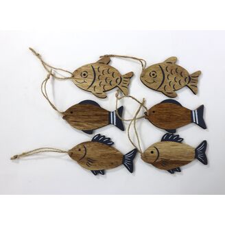 ZÁVĚS RYBA MIX 10cm 6ks*