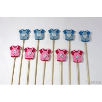 ZÁPICH FILC MIMINO 5x33cm 10ks*MIX BAREV