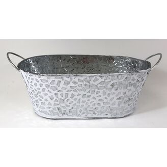 PLECHOVÁ MISKA OVÁL 26x15x10cm*