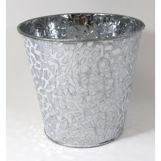 PLECHOVÝ OBAL 15x15cm*BÍLÁ