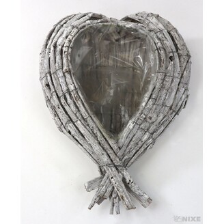 OBAL SRDCE 36x27x9cm*BÍLÁ