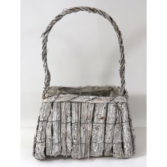 KOŠÍK 16x13x7cm*BÍLÁ