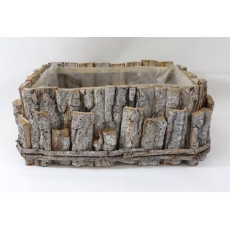 OBAL 28x17x12cm*BÍLÁ