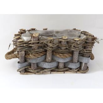 OBAL 21x13x11cm*BÍLÁ