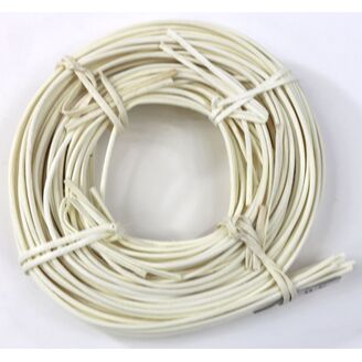 RATTAN MONDOL. 3mm*BÍLÁ