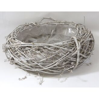 OBAL KRUH 22x5cm*BÍLÁ