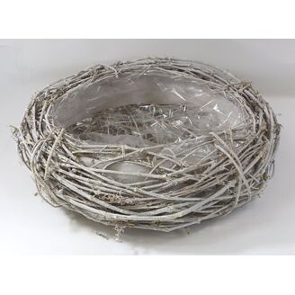 OBAL KRUH 27x8cm*BÍLÁ