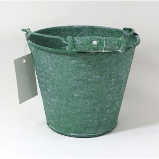 PLECHOVÝ KBELÍK 11x10cm*ZELENÁ