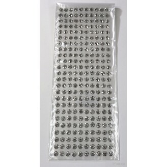 PERLIČKY NALEPOVACÍ 8mm 240ks*PRŮHLEDNÁ