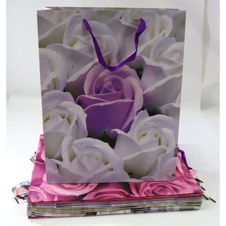 TAŠKA P RŮŽE 31x40x12cm*MIX BAREV