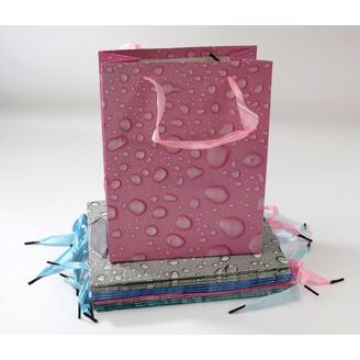 TAŠKA LUX WODNE KROPKI 18x24x8,5cm*