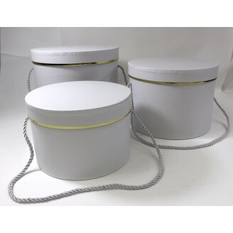 KVĚTINOVÝ BOX 3ks 18x12cm 20x15 21x18*MIX BAREV